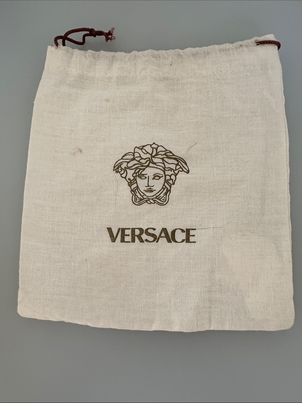 Versace Large Gold Hoop Earrings - Picture 7 of 7